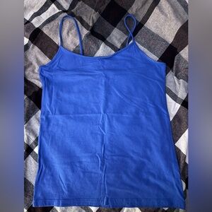 Time and Tru Women's Vibrant Blue Camisole